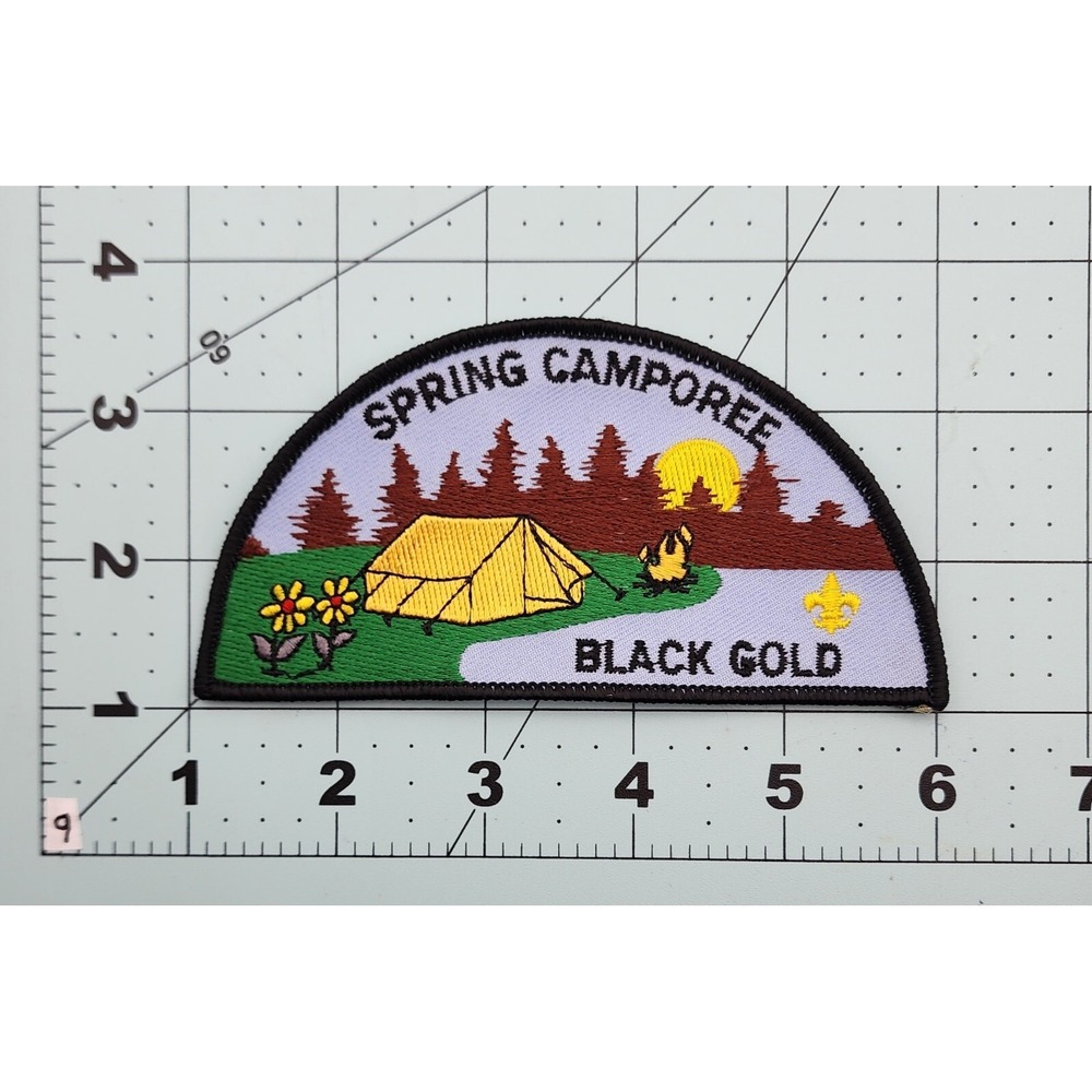 Black Gold Spring Camporee patch BSA - Picture 3 of 4